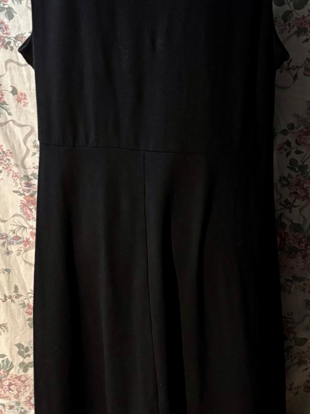 Black/Navy Croft & barrow Midi Dress - Picture 3 of 6